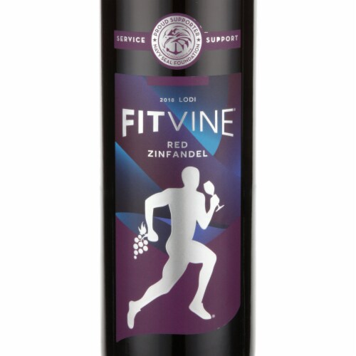Fitvine Zinfandel California Red Wine Perspective: back