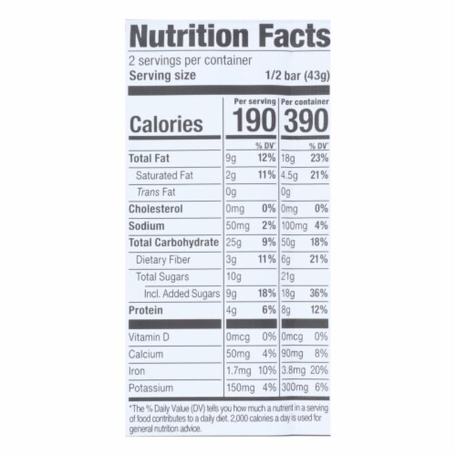PROBAR Chocolate Coconut Meal Bars Perspective: back