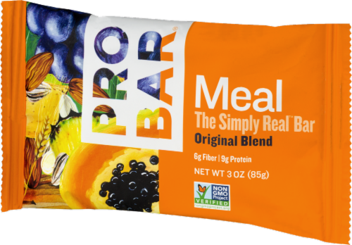Pro Bar Original Blend Meal Bar Perspective: back