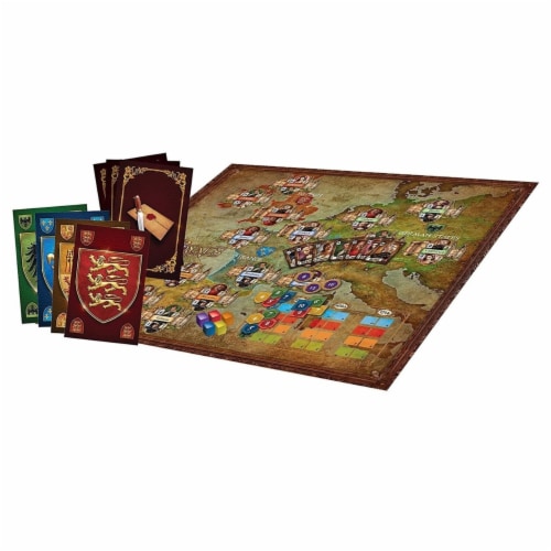 Royals Board Game 17th Century Europe Great Noble Houses Supremacy Strategic Territory Arcane Perspective: back