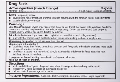 Fisherman's Friend® Original Extra Strong Lozenges Perspective: back