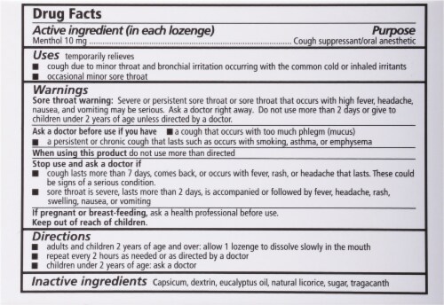 Fisherman's Friend® Original Extra Strong Lozenges Perspective: back