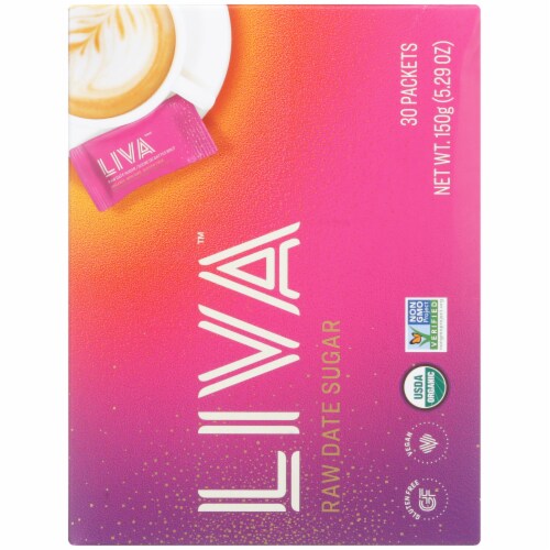 Liva Raw Date Sugar Individual Packets, 30 ct / 5.29 oz - Foods Co.