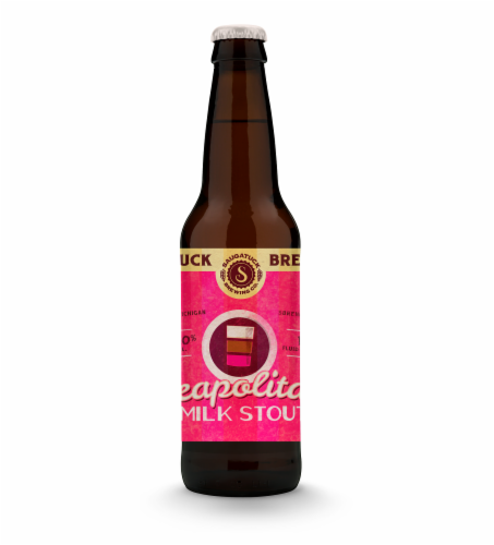 Saugatuck Brewing Co. Neapolitan Milk Stout Perspective: back