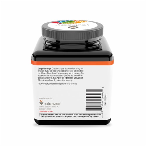 Youtheory® Collagen Advanced Formula Tablets Perspective: back