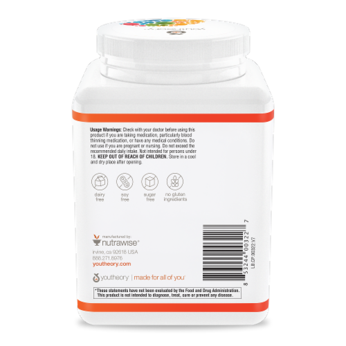 Youtheory® Vanilla Collagen Powder Perspective: back