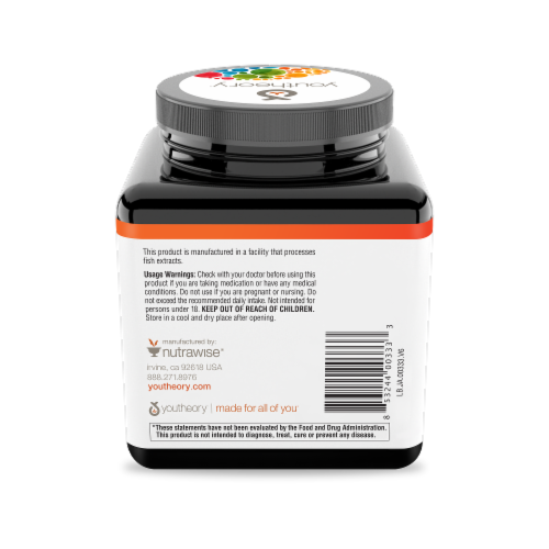 Youtheory Joint Collagen Advanced Formula Perspective: back