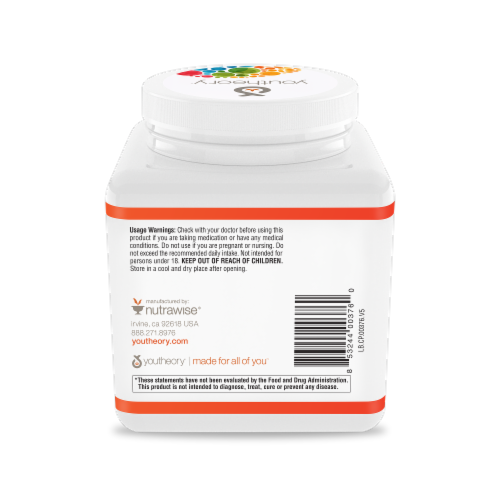 Youtheory® Vanilla Collagen Powder Perspective: back