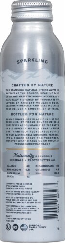Proud Source™ Sparkling Bottled Water Perspective: back