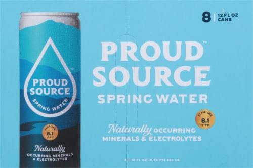 Proud Source Bottled Water Perspective: back