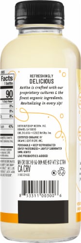 Kevita® Sparkling Probiotic Drink Lemon Ginger Perspective: back