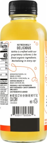 KeVita® Mango Coconut Sparkling Probiotic Drink Perspective: back
