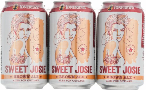 Lonerider Sweet Josie Brown Ale Perspective: back
