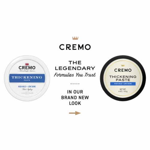Cremo Thickening Paste Hair Styling Pomade Perspective: back
