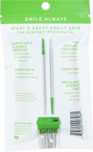 Grin Minty Softstx™ + Hygienic Case Perspective: back