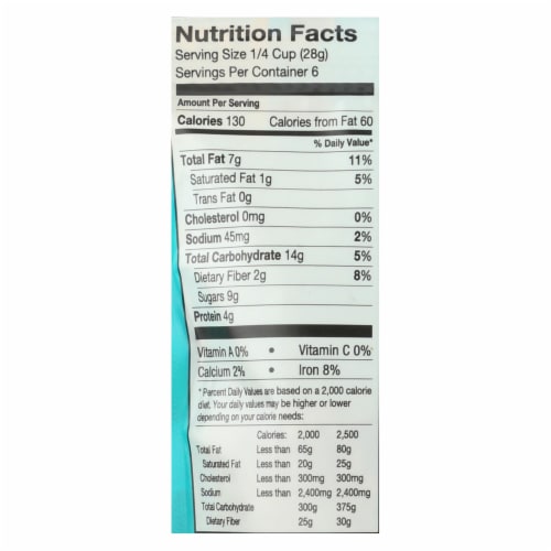 Enjoy Life™ Gluten-Free Tart & Tangy Beach Bash Seed and Fruit Mix Perspective: back