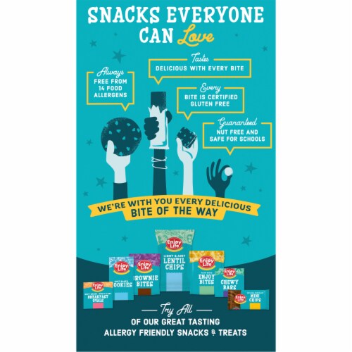 Enjoy Life™ Gluten-Free Crunchy Cookies Sugar Crisps Perspective: back