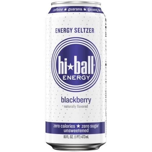 hi-ball Blackberry Sparkling Energy Water Perspective: back