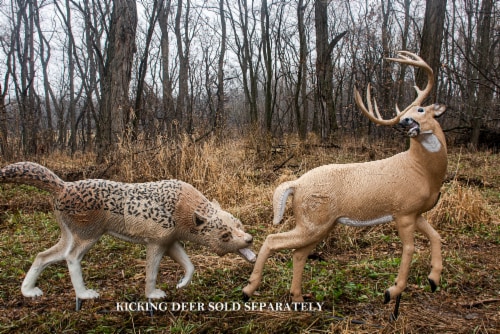 NEW Rinehart Targets 3D Snapping Wolf Archery Target - UNIV Perspective: back