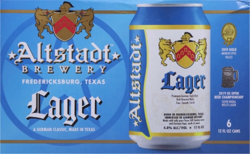 Altstadt Brewery™ Lager Beer Perspective: back