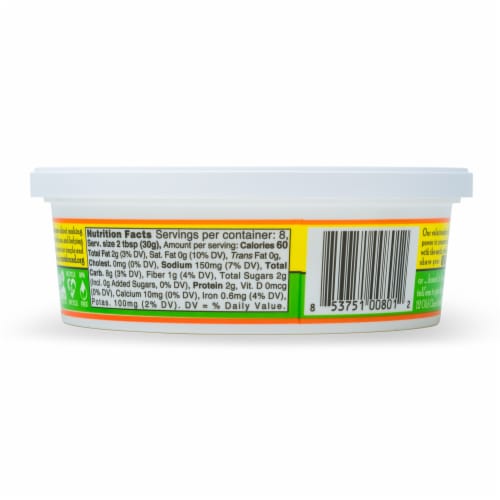 Roots® Mango Sriracha Hummus Perspective: back