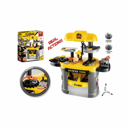 Tool Set for kids, Workbench for Kids, tool bench, with Tools and Drill -  85 pieces., 85 Pcs - Fry's Food Stores