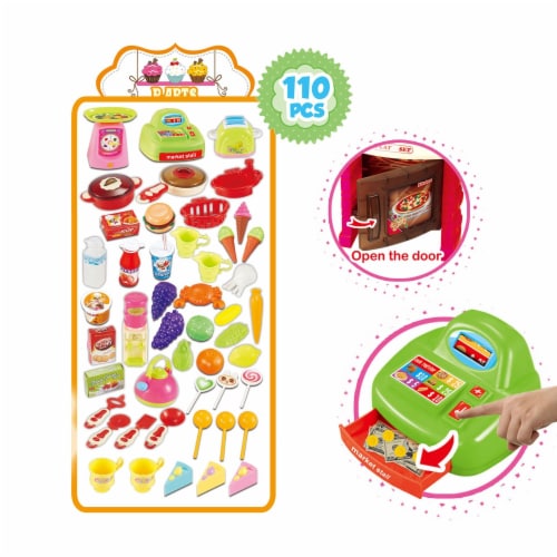 Mundo Toys 110 Piece Kitchen Set For Kids with Mini Supermarket For Girls,  1 pcs - Fry's Food Stores