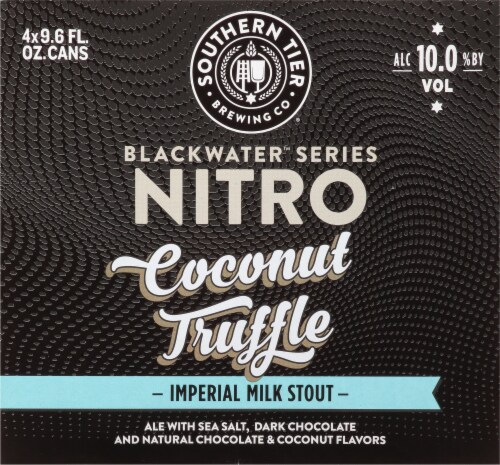 Southern Tier Brewing Company Blackwater Series Nitro Iced Macchiato Imperial White Milk Stout Perspective: back