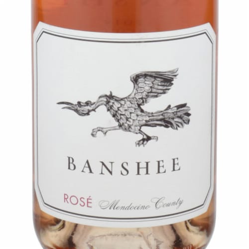 Banshee Blend California Rose Wine Perspective: back