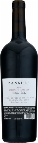 Banshee Napa Valley Cabernet Sauvignon Red Wine Perspective: back