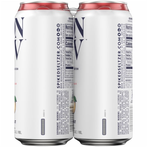 Bon & Viv Grapefruit Spiked Seltzer Perspective: back
