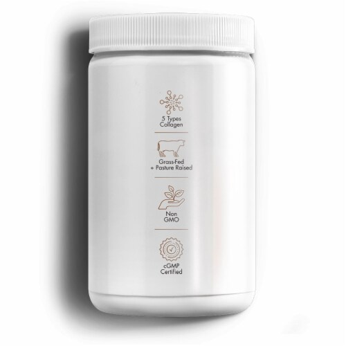 Codeage Multi Collagen Peptides Mocha Protein Powder Perspective: back