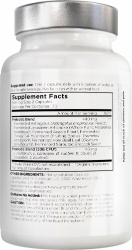 Codeage Advanced Nutrition Amen SBO Probiotic Dietary Supplement Perspective: back