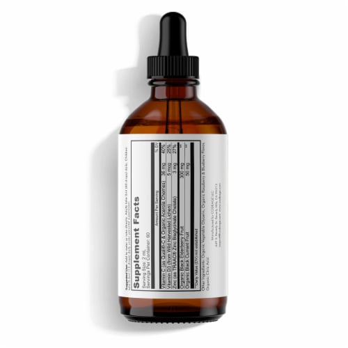 Codeage Elderberry Immune Complex Dietary Supplement Perspective: back