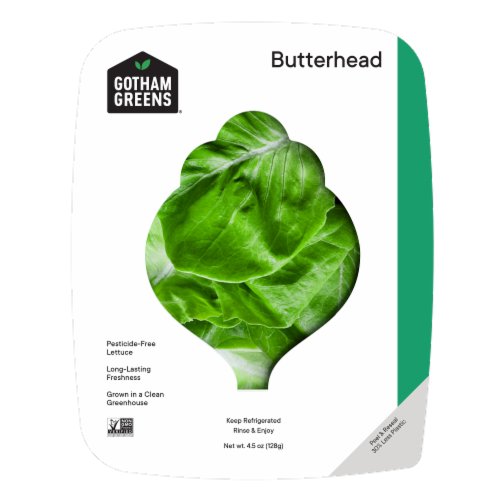 Gotham Greens® Butterhead Lettuce Perspective: back