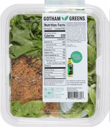 Gotham Greens® Green Goddess Salad Kit Perspective: back