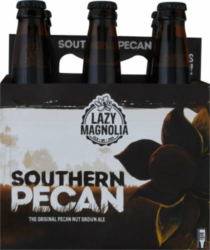 Lazy Magnolia Southern Pecan Nut Brown Ale Perspective: back
