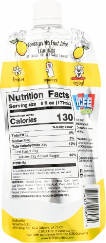 ICEE® Slush Lemonade Drink Perspective: back