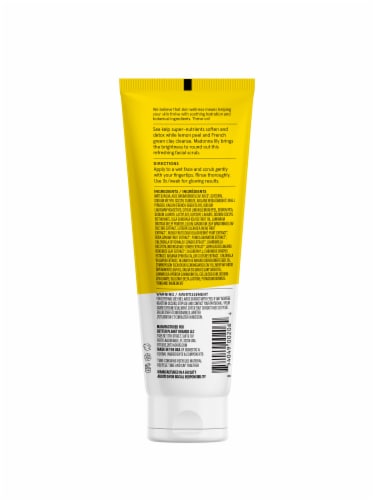 Acure Brightening Facial Scrub Perspective: back