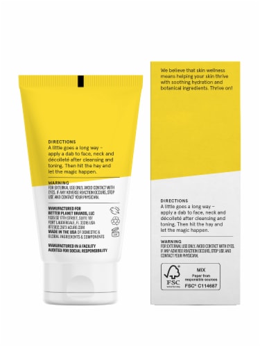 Acure Brightening Night Cream Perspective: back