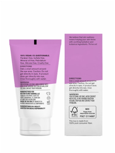 Acure® Radically Rejuvenating Eye Cream Perspective: back