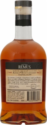 George Remus® Straight Bourbon Whiskey Perspective: back