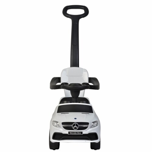 White mercedes baby best sale car