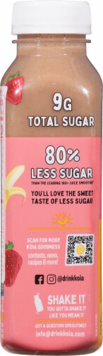 Koia® Straw-nana Dream Smoothie Drink Perspective: back