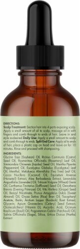 Mielle® Organics Rosemary Mint Growth Oil Perspective: back