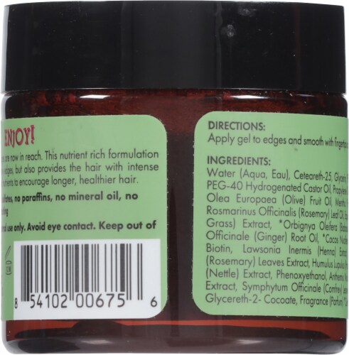 Mielle® Organics Rosemary Mint Strengthening Edge Gel Perspective: back
