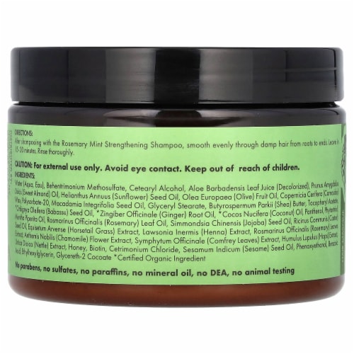 Mielle Hair Masque, Rosemary Mint, Strengthening - 12 oz