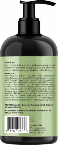 Mielle® Rosemary Mint Shampoo Perspective: back