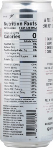 Sunshine Pomegranate Acai Sparkling Energy Water Perspective: back