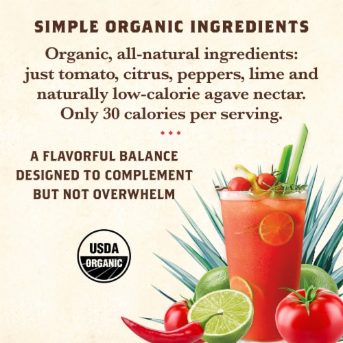 Tres Agaves® Organic Bloody Mary Mix Perspective: back